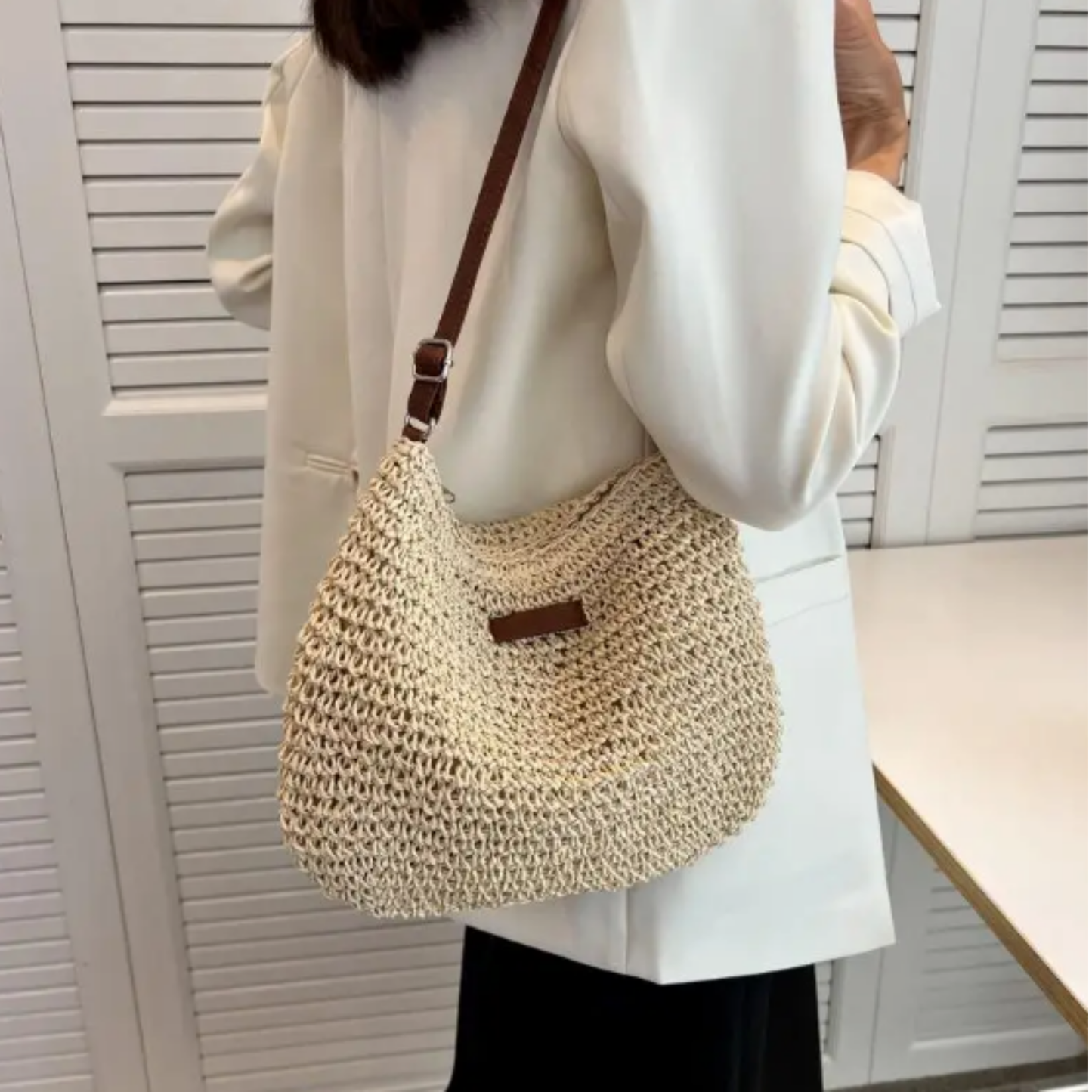 LILY | Gewoven tas